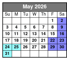 3 Attraction Combo (P) May Schedule