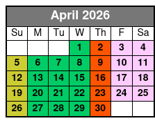 Sea Life Orlando Aquarium April Schedule