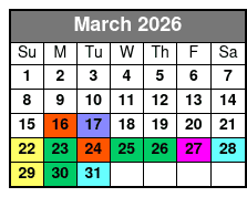 Orlando Indoor Skydiving Experience with 2 Flights & Personalized Certificate March Schedule