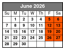 Manatee Swim Value Package June Schedule