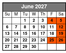 Manatee Swim Value Package June Schedule