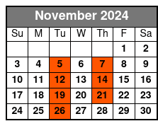 Manatee Swim, Park & Airboat November Schedule
