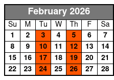 Manatee Swim, Park & Airboat February Schedule