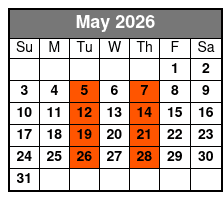 Manatee Swim, Park & Airboat May Schedule