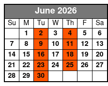 Manatee Swim, Park & Airboat June Schedule