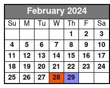 Manatee Kayak Tour at Blue Springs State Park February Schedule