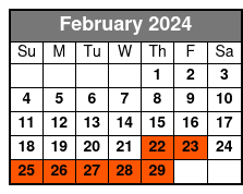 Private Pontoon Boat Rental on Lake Bryan February Schedule