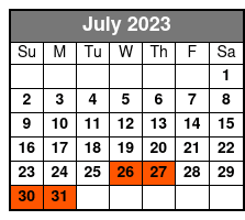 Senor Frogs Orlando Dining Packages July Schedule