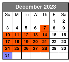 Senor Frogs Orlando Dining Packages December Schedule