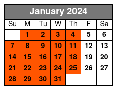 Senor Frogs Orlando Dining Packages January Schedule