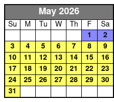 Orlando Bioluminescence Comb Jelly Kayaking Tour May Schedule