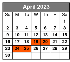 09:30 April Schedule