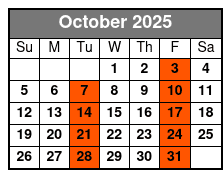 Wild Florida Adventure Package Tour October Schedule