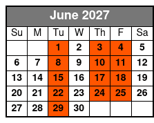 Wild Florida Adventure Package Tour June Schedule