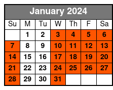 8:30am January Schedule