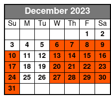 Am December Schedule