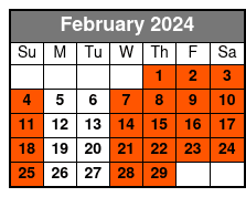 Am February Schedule