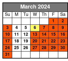 Am March Schedule