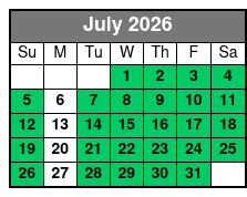 Orlando Tree Trek Adventure Park July Schedule