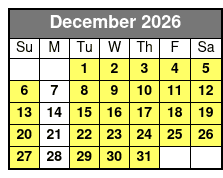 Orlando Tree Trek Adventure Park December Schedule