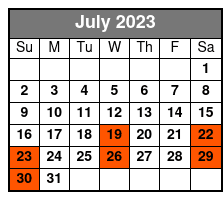 08:00 July Schedule