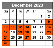 08:00 December Schedule