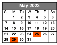 Clearwater Beach Bus Express May Schedule