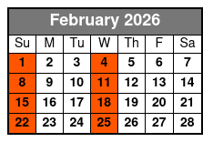 Iconic City Tour Of Orlando February Schedule