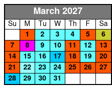 Downtown Orlando 2 Hr Walking Ghost Tour March Schedule