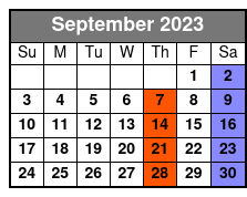 Peacocks, Presidents and Puzzles - The Winter Park Walking Tour + Boat September Schedule