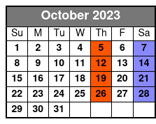 Peacocks, Presidents and Puzzles - The Winter Park Walking Tour + Boat October Schedule