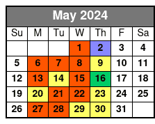 Kayaking May Schedule