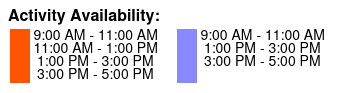 3-Hour Paddleboard or Kayak Rental in Orlando Color Key