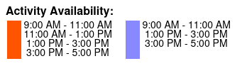 3-Hour Paddleboard Rental in Orlando Color Key