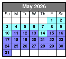 Urban Paddle in Paradise May Schedule