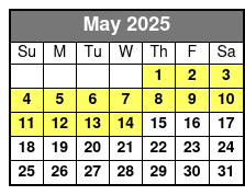 Dolphin Island Hop Tour May Schedule