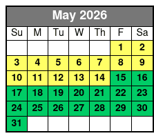 Dolphin Island Hop Tour May Schedule