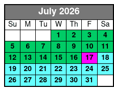 Dolphin Island Hop Tour July Schedule