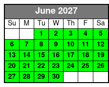 Dolphin Island Hop Tour June Schedule