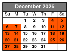 Orlando Paintball Experience December Schedule