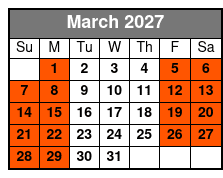 Orlando Paintball Experience March Schedule