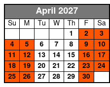 Orlando Paintball Experience April Schedule