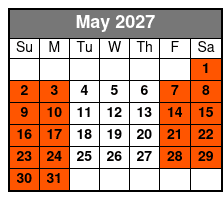 Orlando Paintball Experience May Schedule