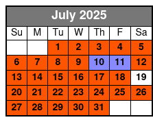 Clear Kayak Adventures Through Silver Springs July Schedule