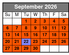 Clear Kayak Adventures Through Silver Springs September Schedule