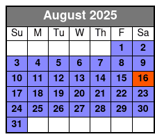 Clear Kayak Adventures Through Silver Springs August Schedule