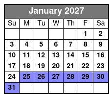 Clear Kayak Adventures Through Silver Springs January Schedule