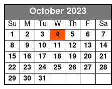 Gold Rush. October Schedule