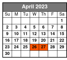 Day Sailing Experience: Day Sailing Experience 10:00 April Schedule