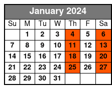Clearwater Beach Speedboat Adventure with Lunch & Transport From Orlando: Clearwater Beach Dolphin Speedboat Adventure with Lunch & Transport From Orlando 07:15 January Schedule